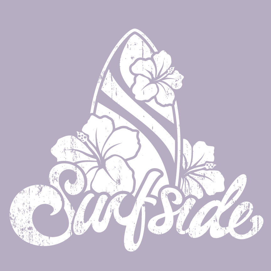 Surfside Flower Board T-Shirt Graphic