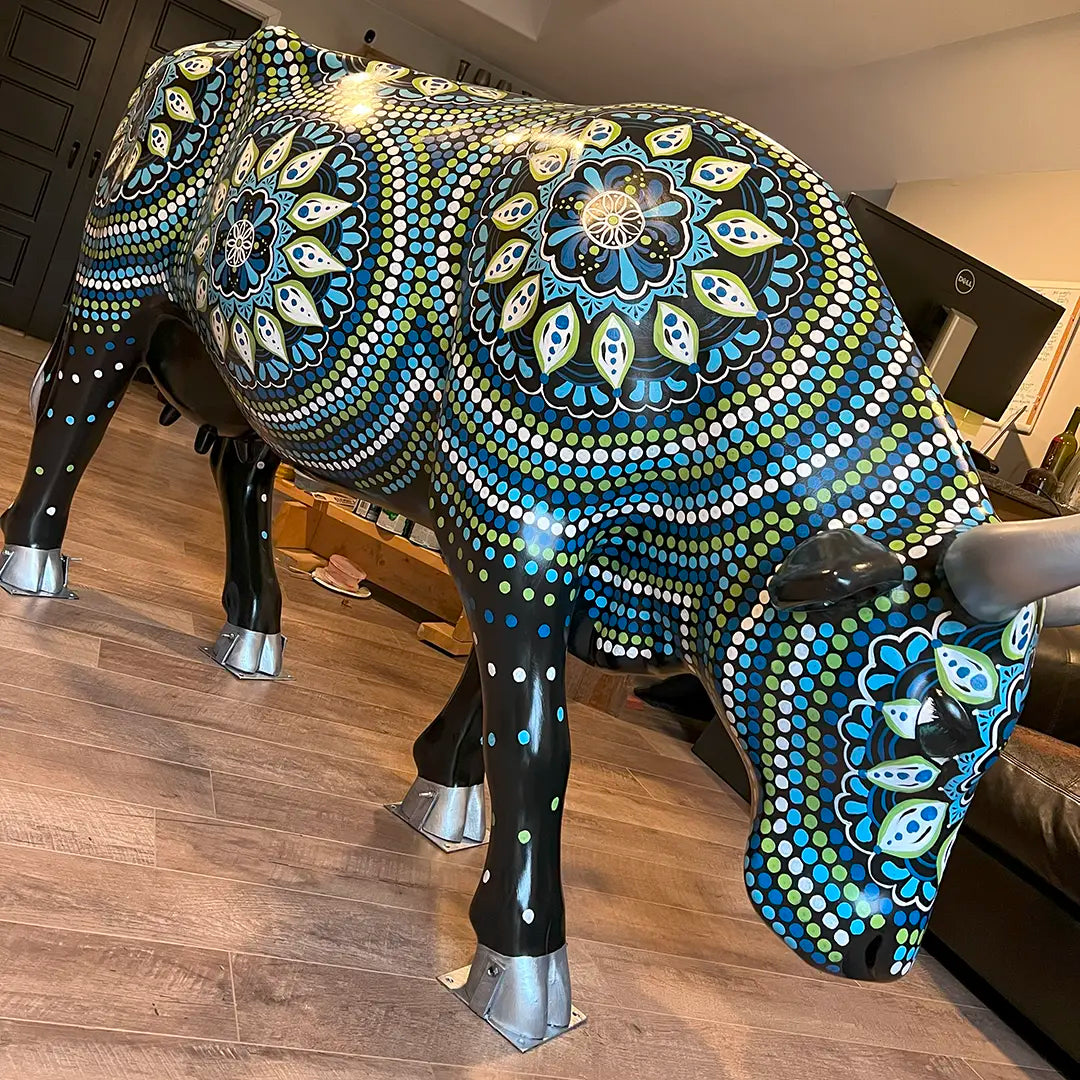 NEVP Cow #14 - Mandala