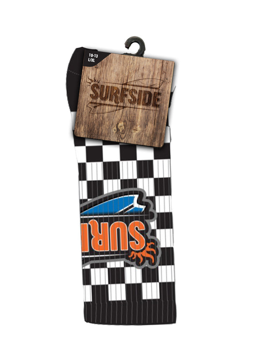 Surfside Sock Product Label Design