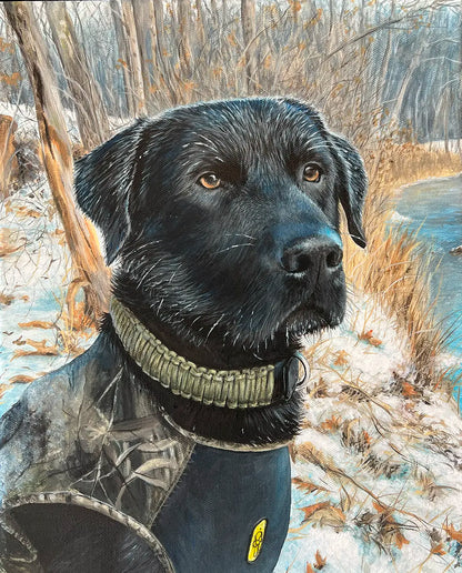 Dog Portrait - 11x14"