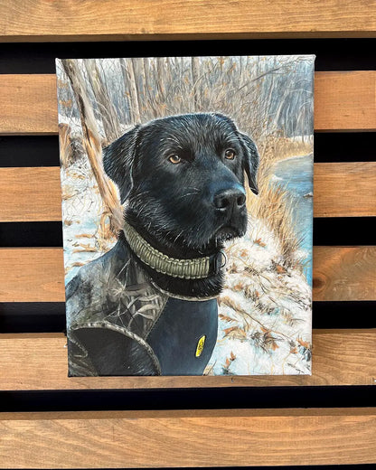 Dog Portrait - 11x14"